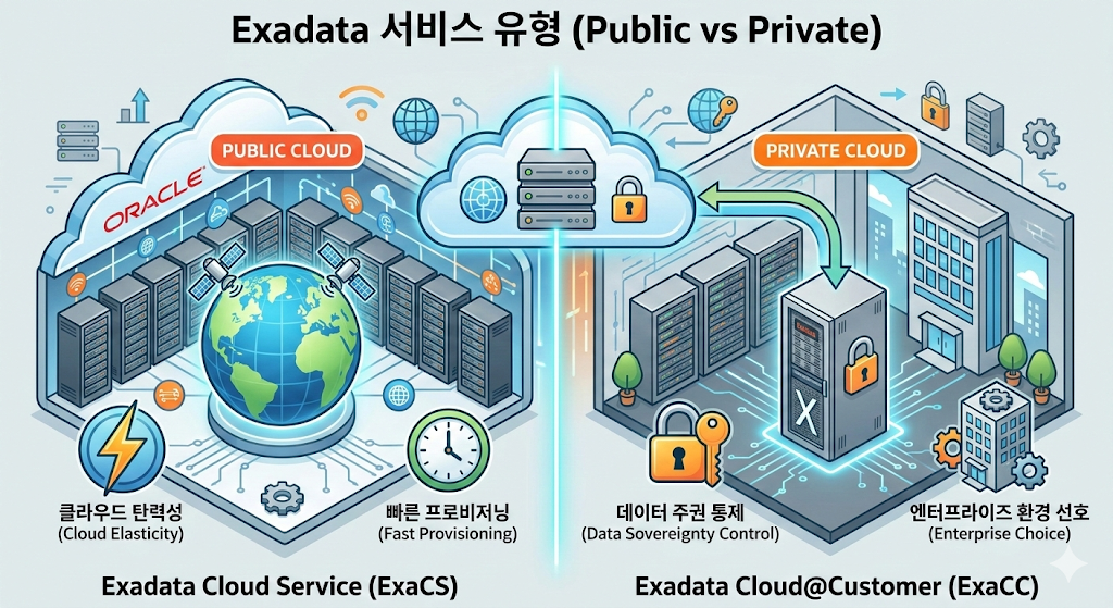 클라우드의 유연함과 온프레미스의 통제권: Oracle Exadata Cloud@Customer(ExaCC) 완벽 가이드