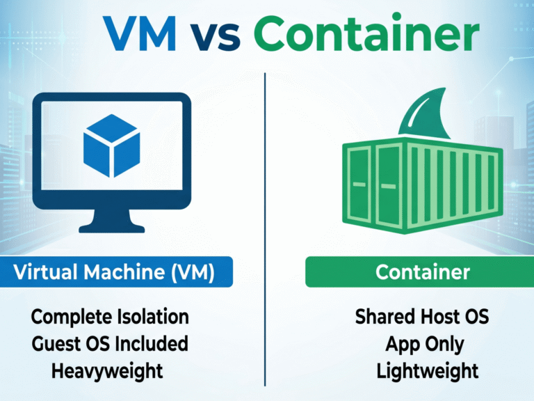 vm vs container
